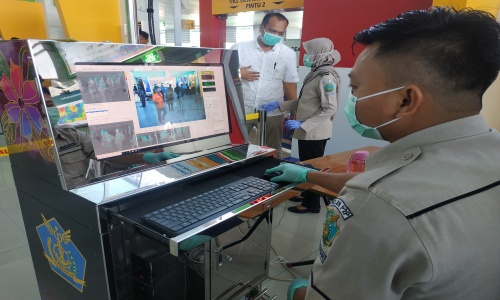 Thermal Scanner Dipasang di Pelabuhan Domestik Tanjungpinang